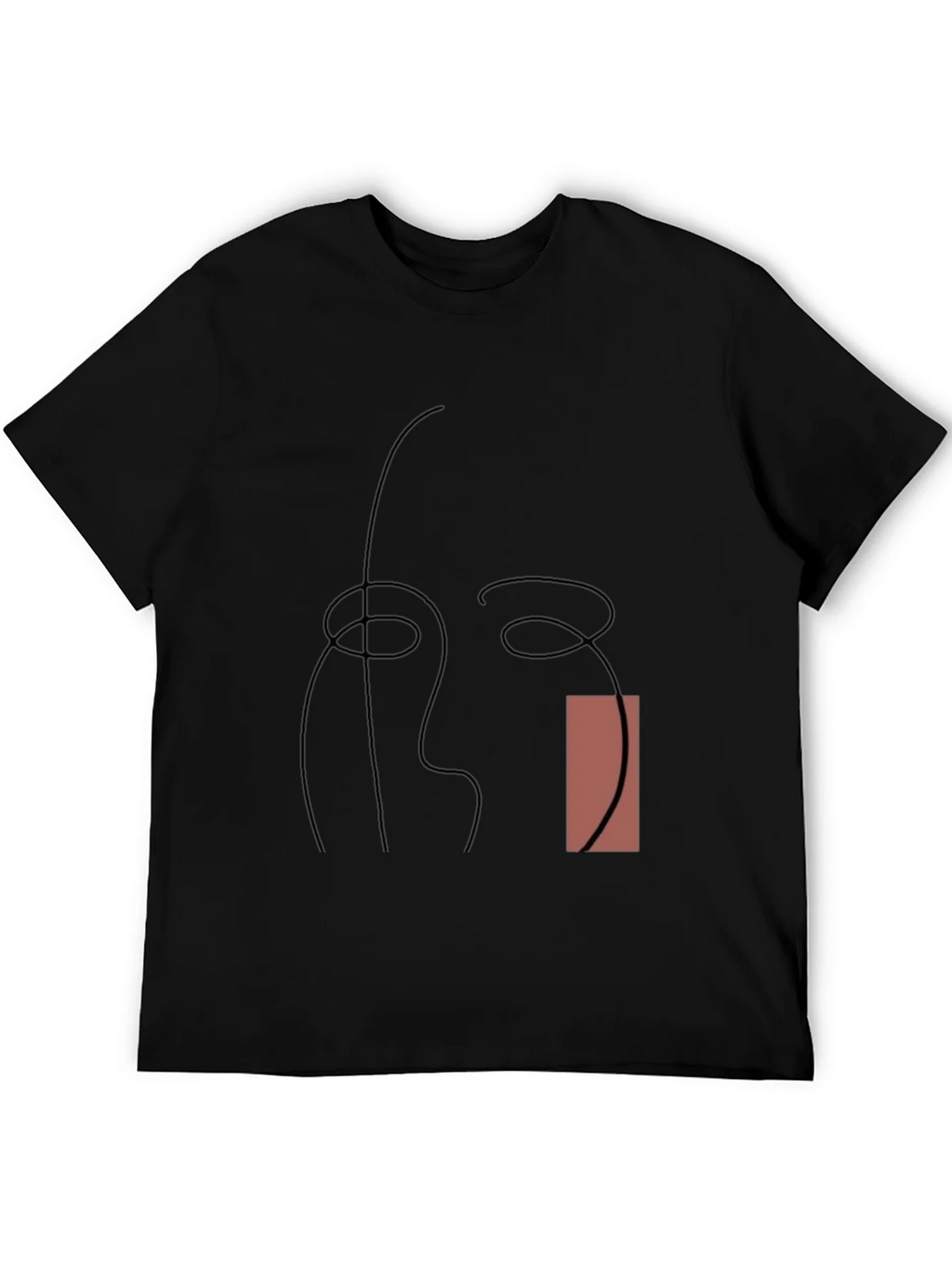 Abstract Line Art Graphic Tee - Modern Style product image 8