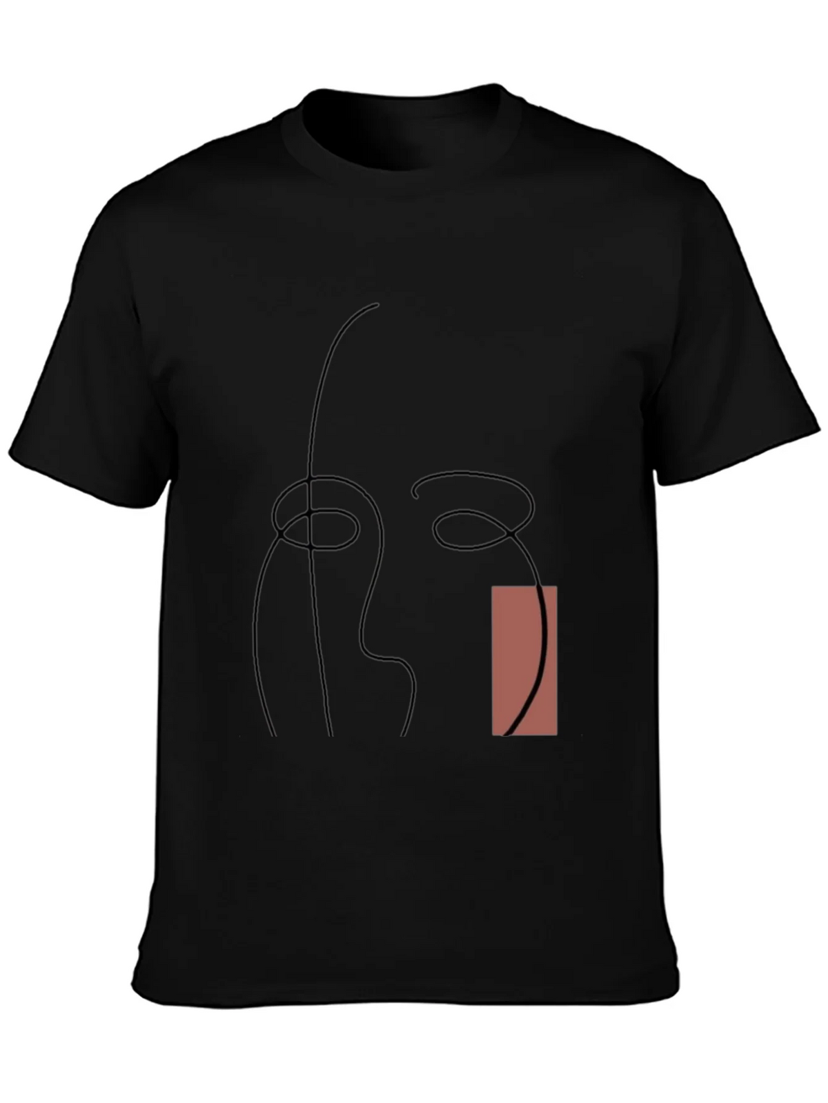 Abstract Line Art Graphic Tee - Modern Style product image 6