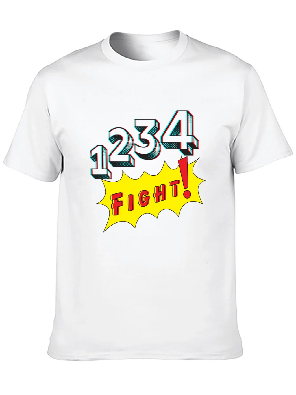 Fight! Graphic Print T-Shirt - Black product image 12