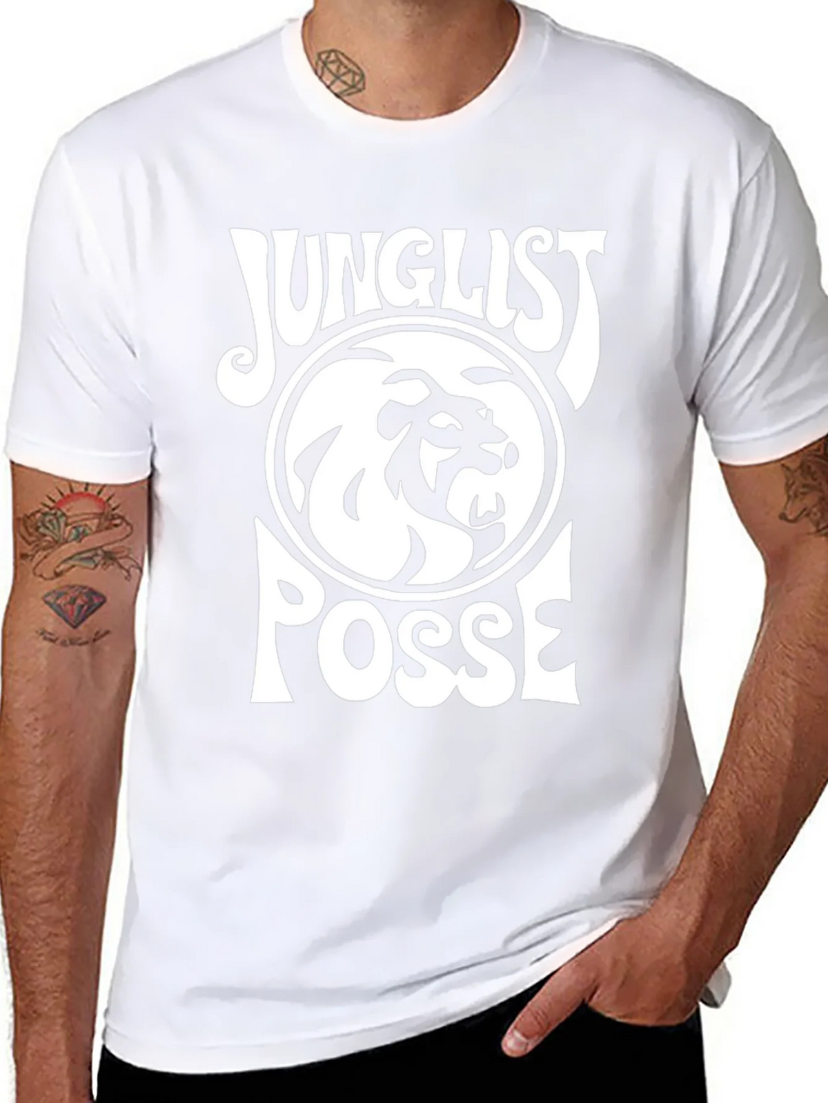 Junglist Posse Graphic Tee - Black product image 10