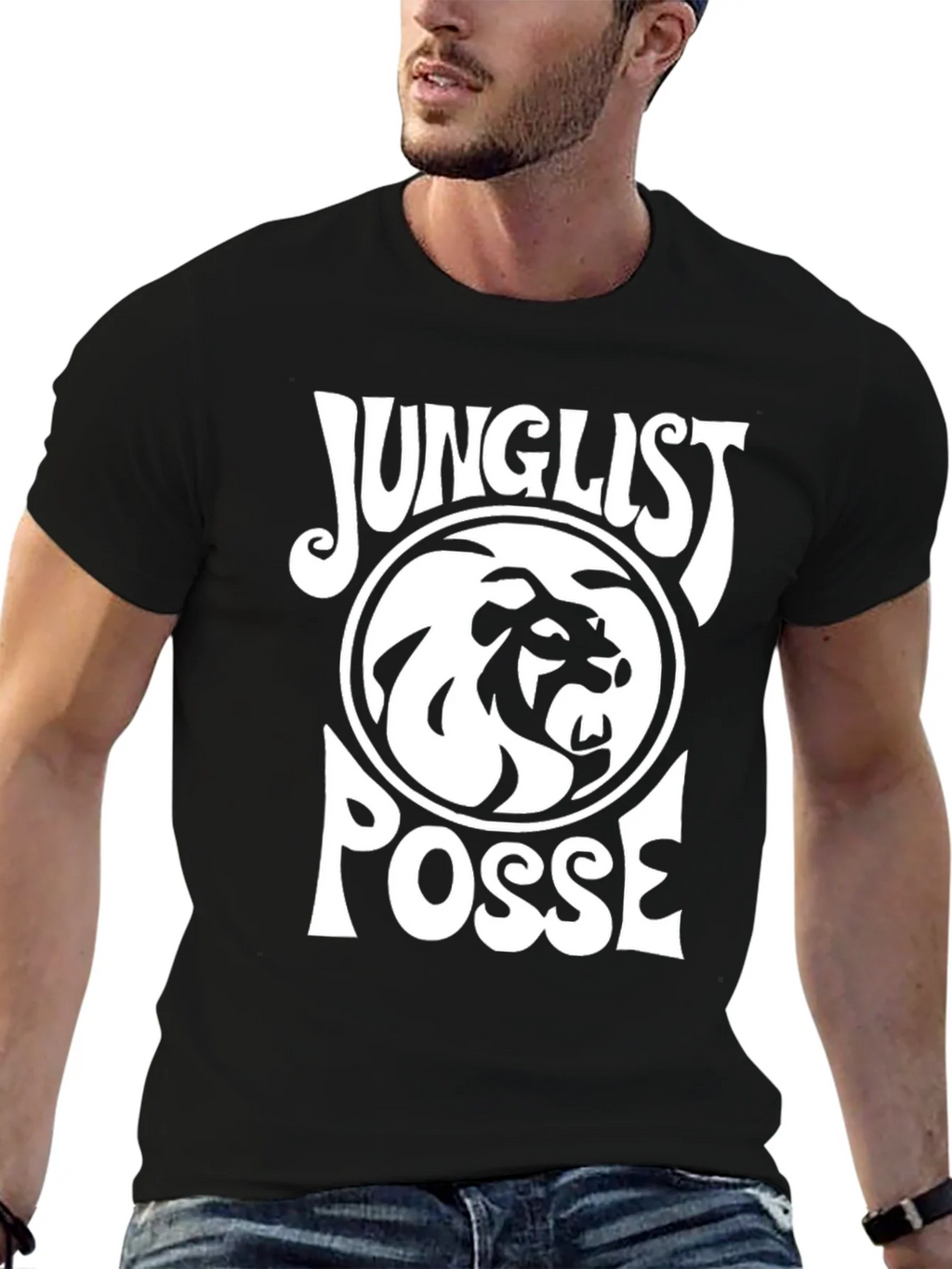 Junglist Posse Graphic Tee - Black product image 9