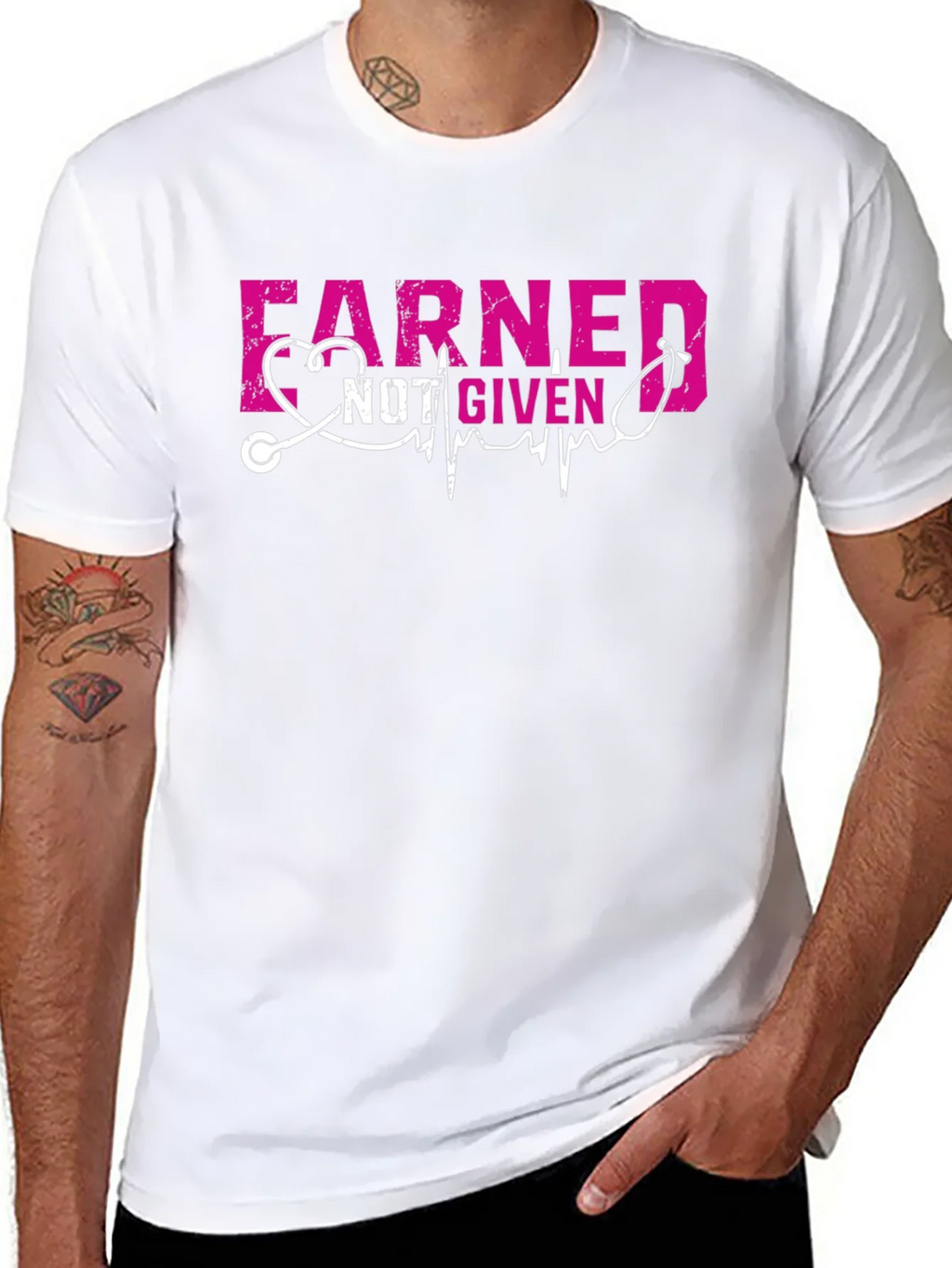 Earned Not Given Nurse T-Shirt product image 10