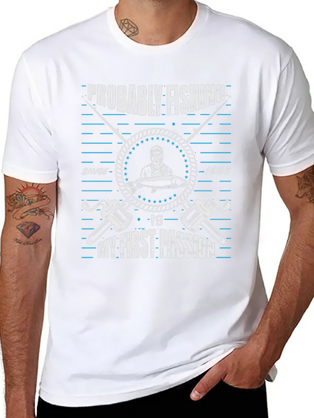 Fishing Passion T-Shirt Since 1996 product image 10