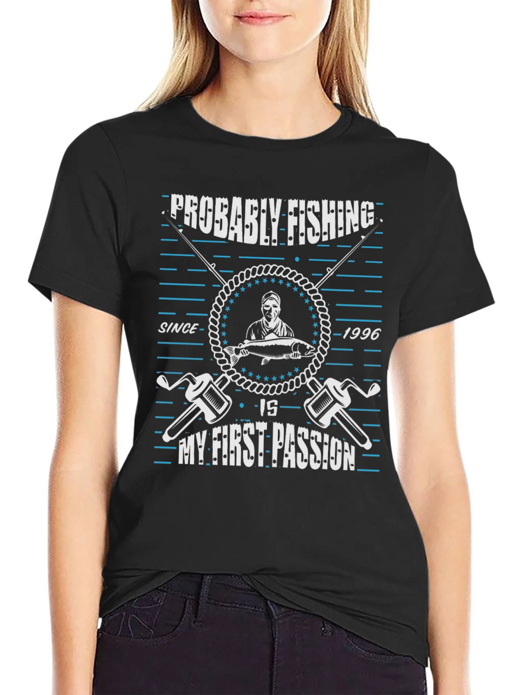 Fishing Passion T-Shirt Since 1996 product image 5
