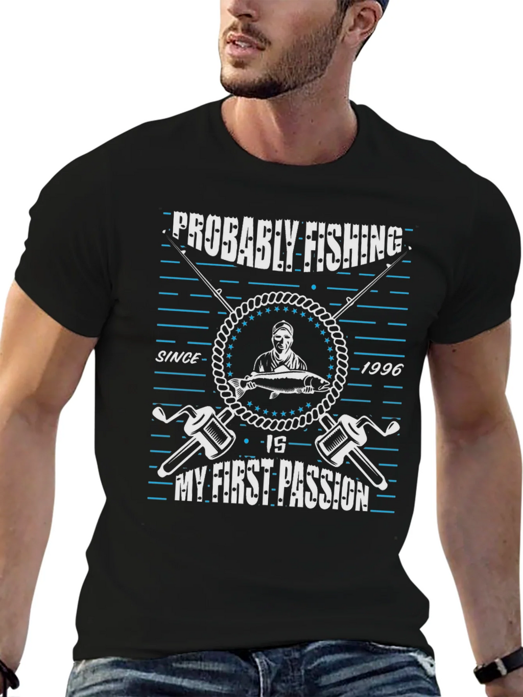 Fishing Passion T-Shirt Since 1996 product image 9