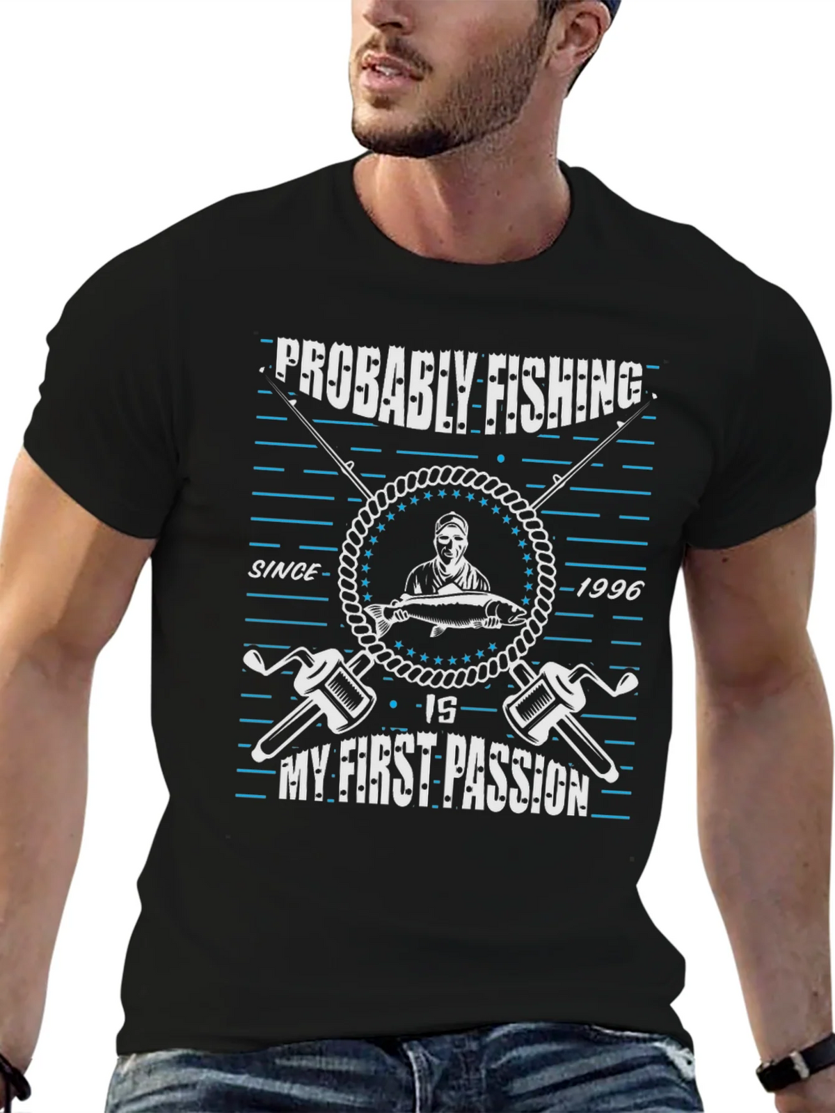 Fishing Passion T-Shirt Since 1996 product image 9