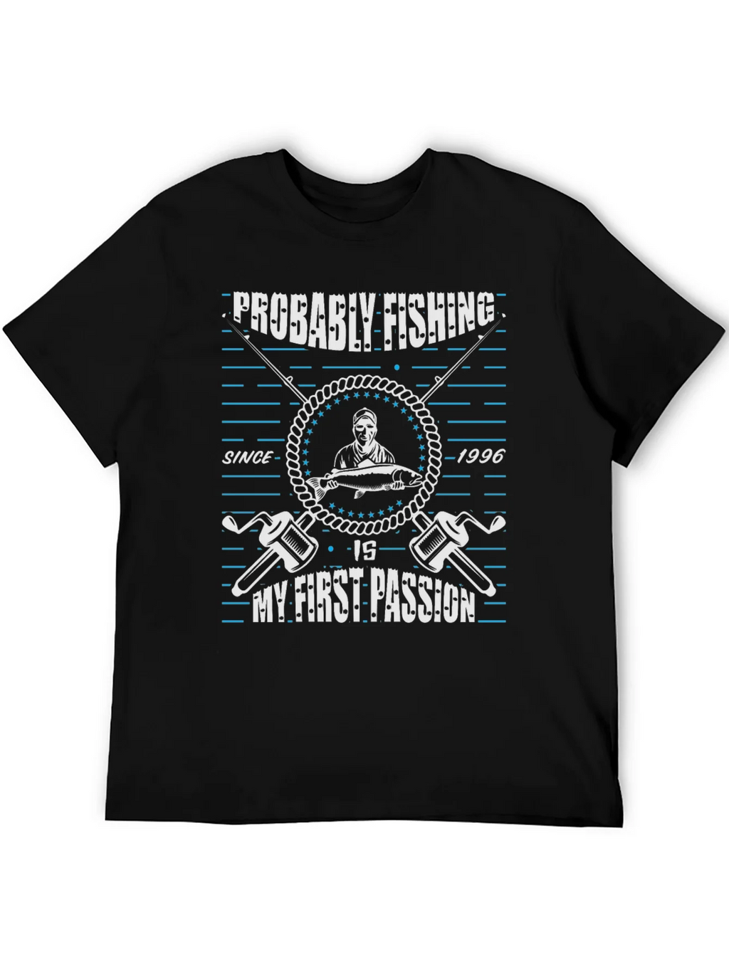 Fishing Passion T-Shirt Since 1996 product image 8