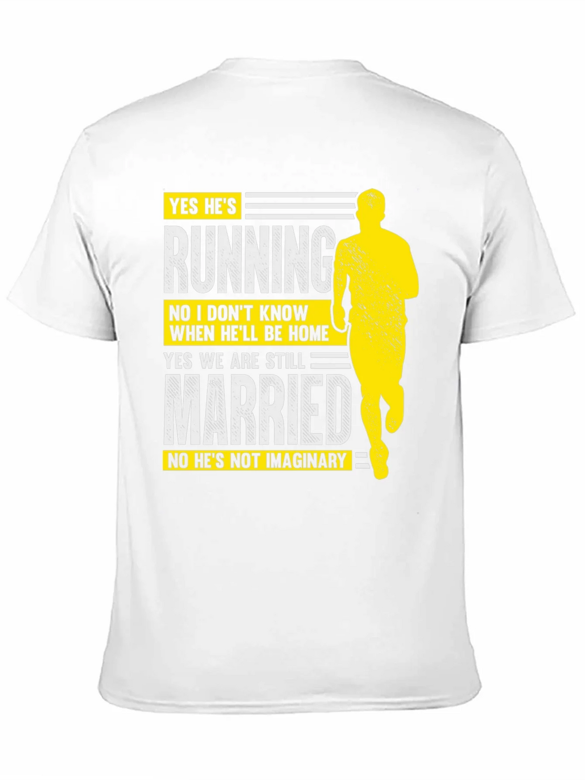 Funny Running Husband Graphic T-Shirt product image 2