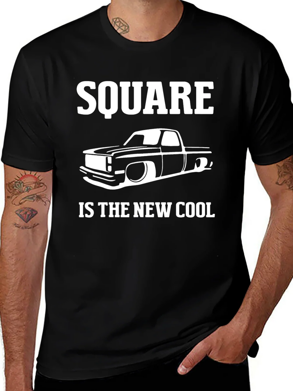 Square Body Truck T-Shirt - is the New Cool product image 1