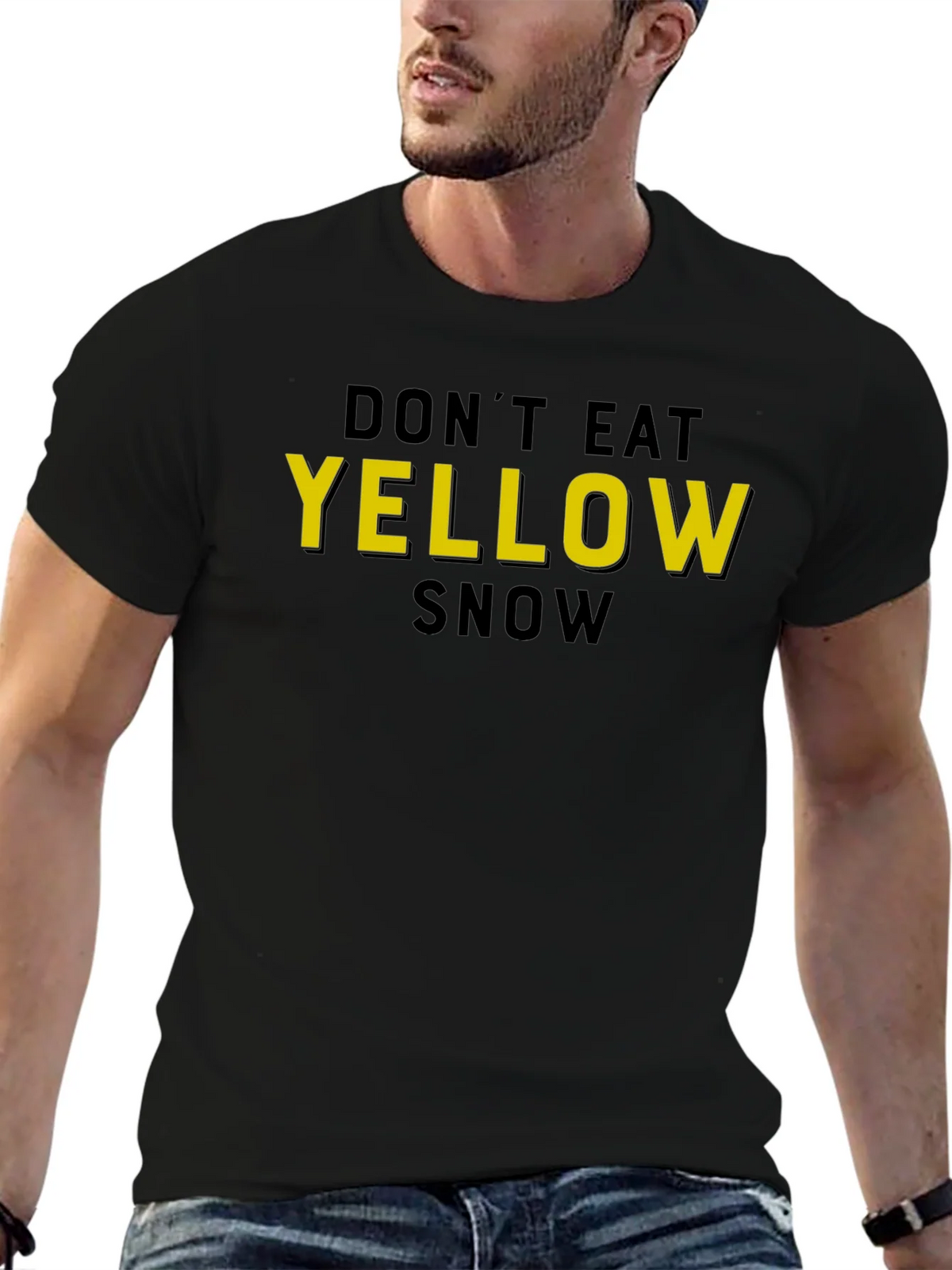 Dont Eat Yellow Snow Graphic T-Shirt product image 9