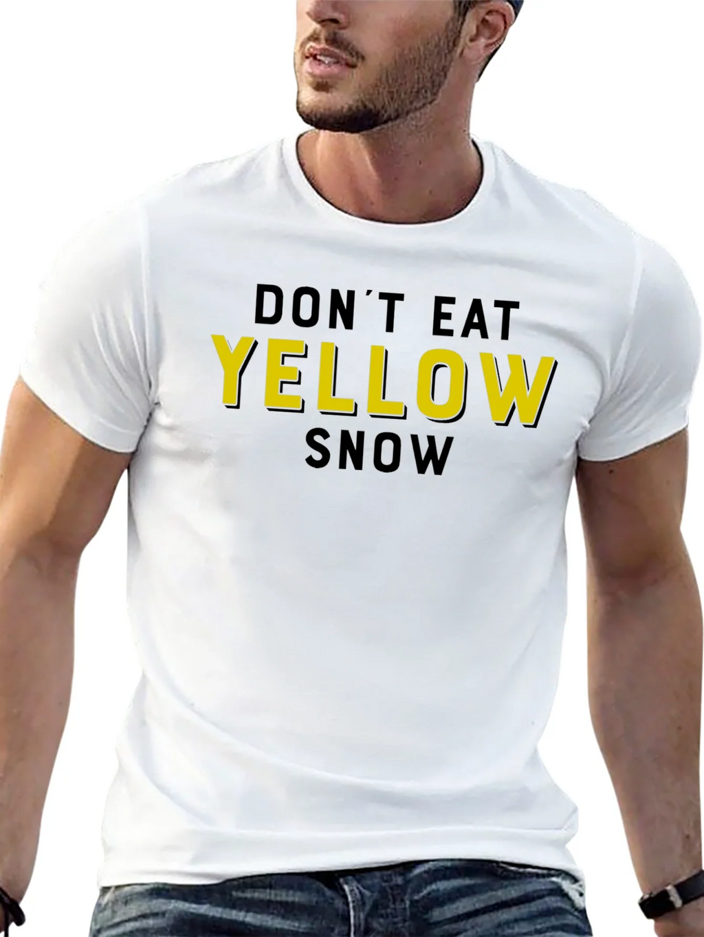 Dont Eat Yellow Snow Graphic T-Shirt product image 4