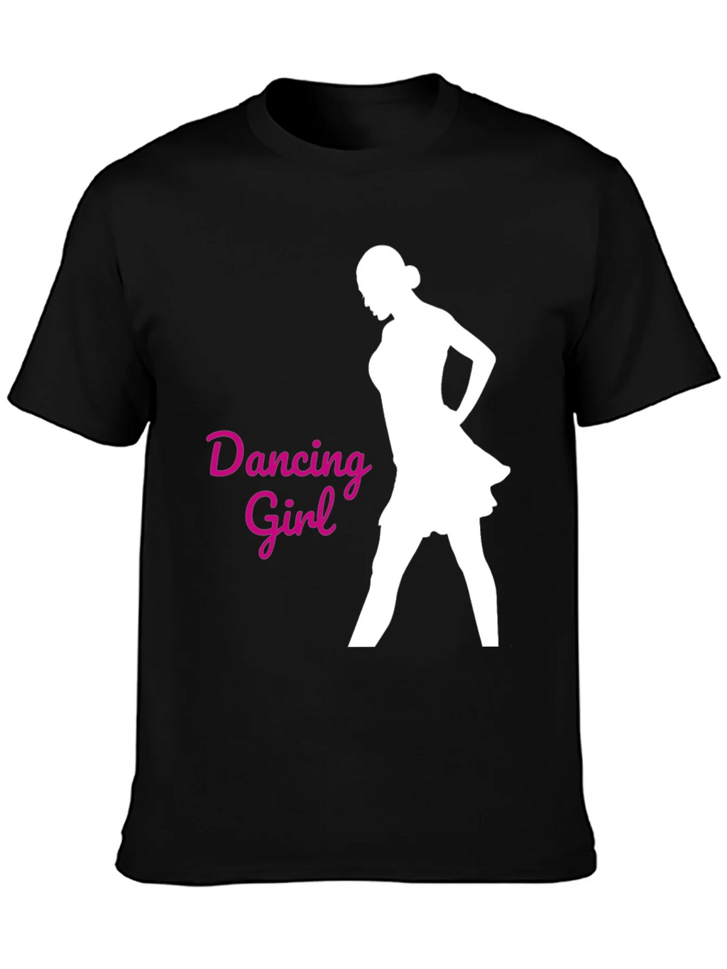 Dancing Girl Graphic Tee - Black product image 6