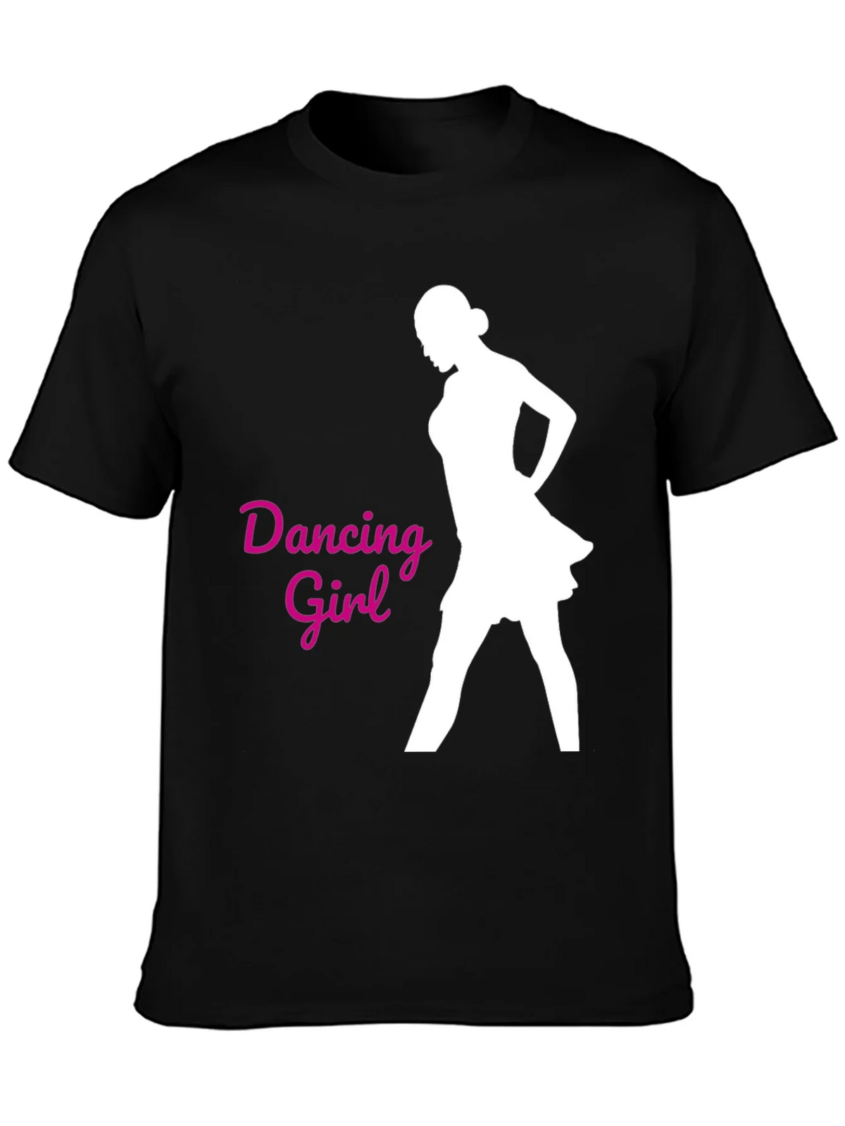 Dancing Girl Graphic Tee - Black product image 6