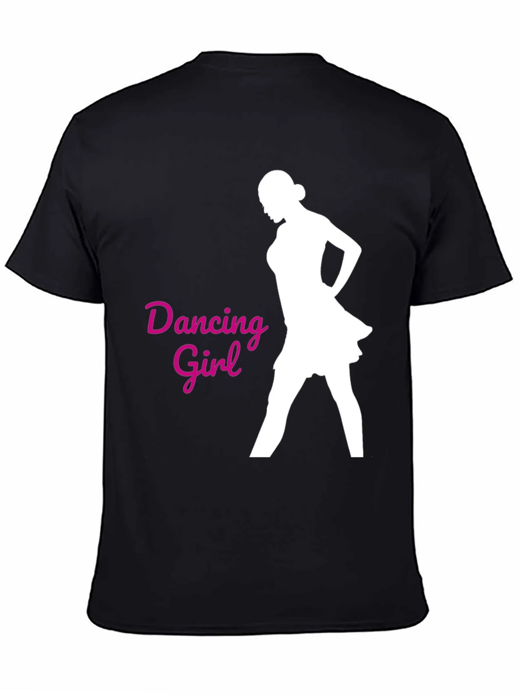 Dancing Girl Graphic Tee - Black product image 7
