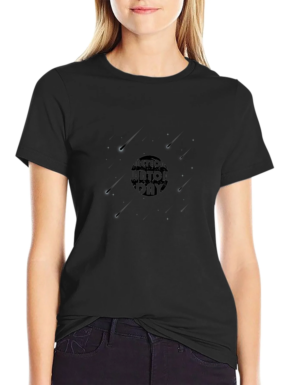 Meteor Watch Day Black Graphic Tee product image 5