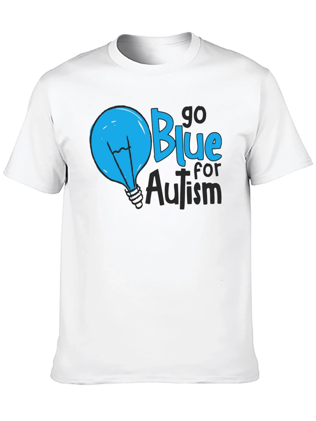 Go Blue for Autism Awareness T-Shirt product image 12