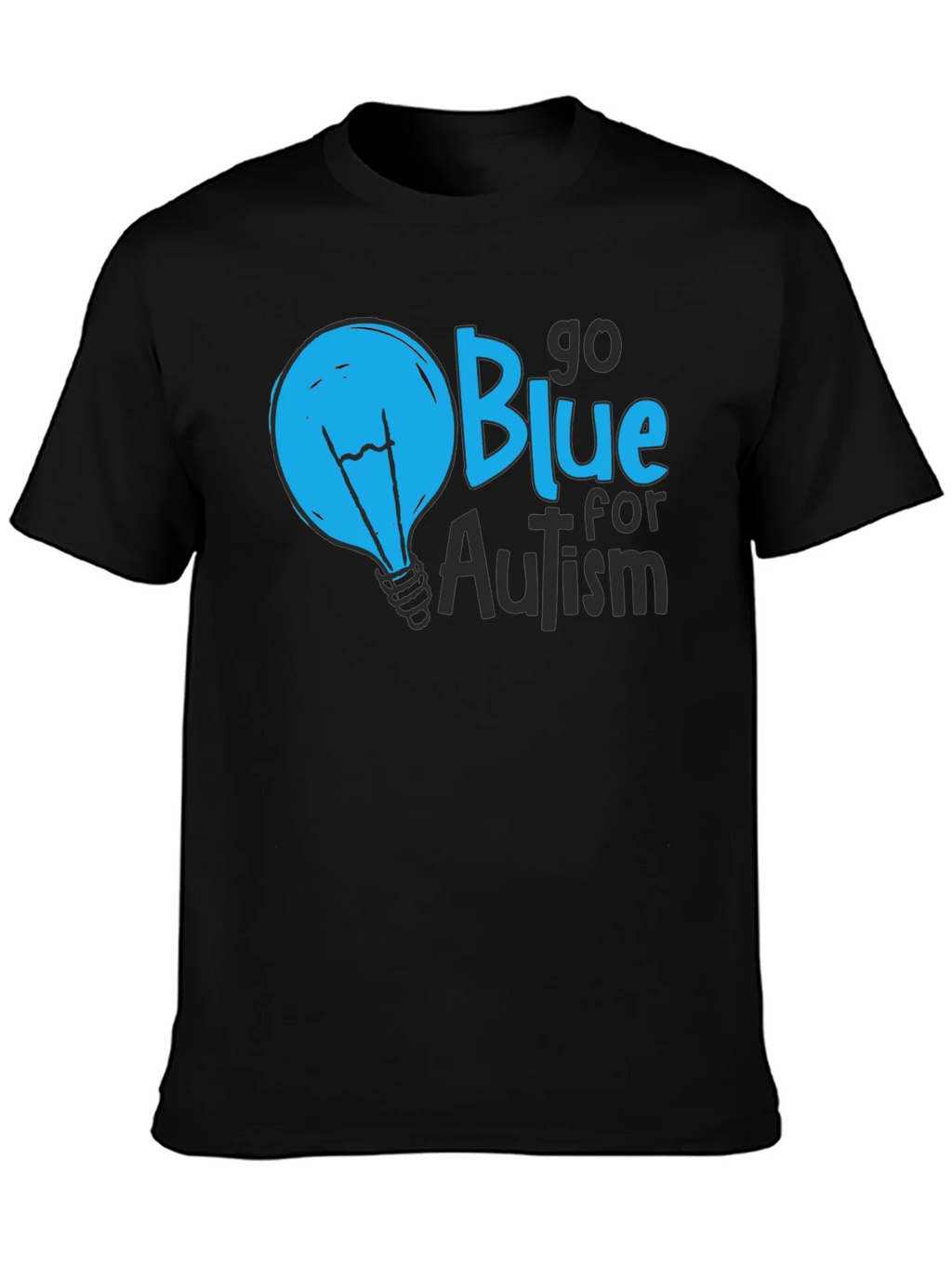 Go Blue for Autism Awareness T-Shirt product image 6