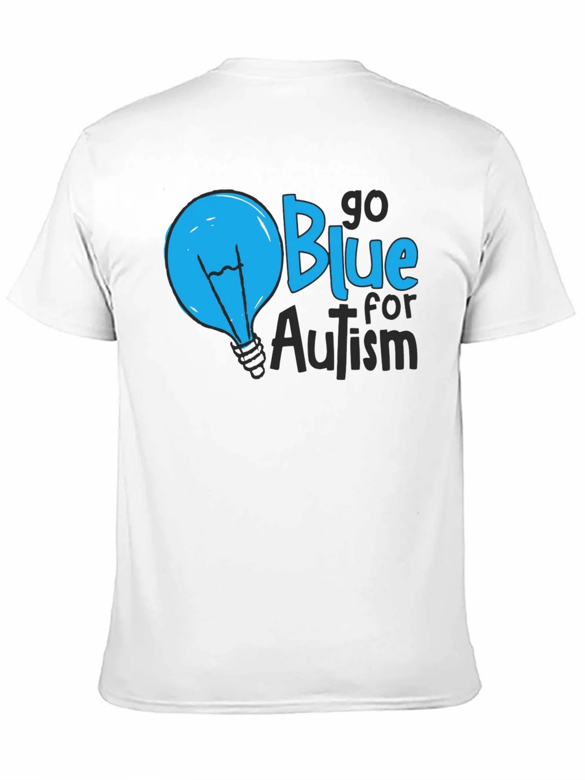 Go Blue for Autism Awareness T-Shirt product image 2