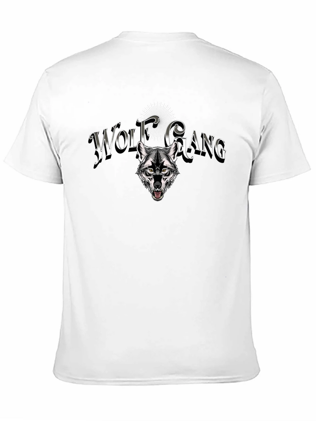 Wolf Gang Graphic Print T-Shirt - Black product image 2
