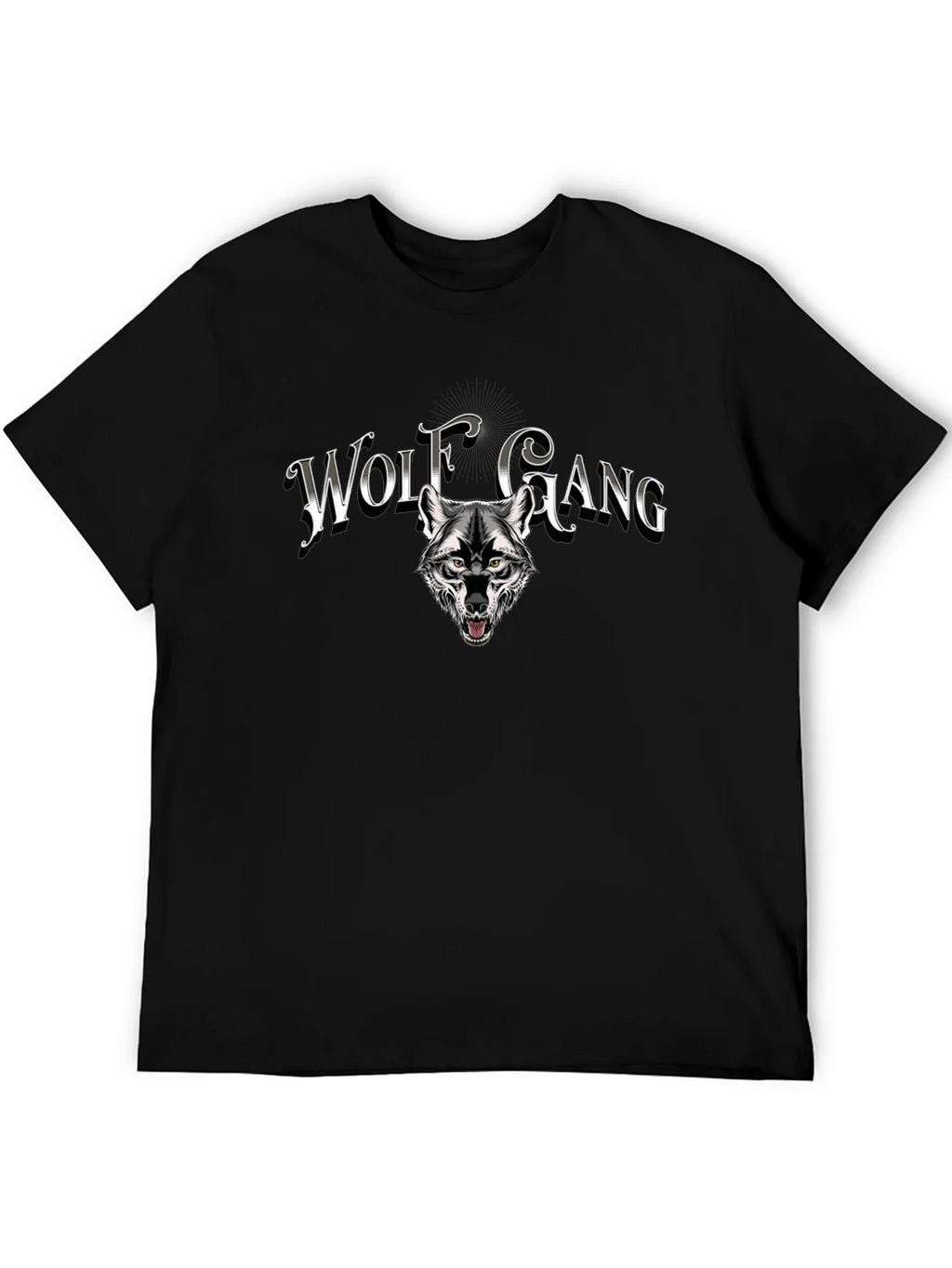 Wolf Gang Graphic Print T-Shirt - Black product image 8