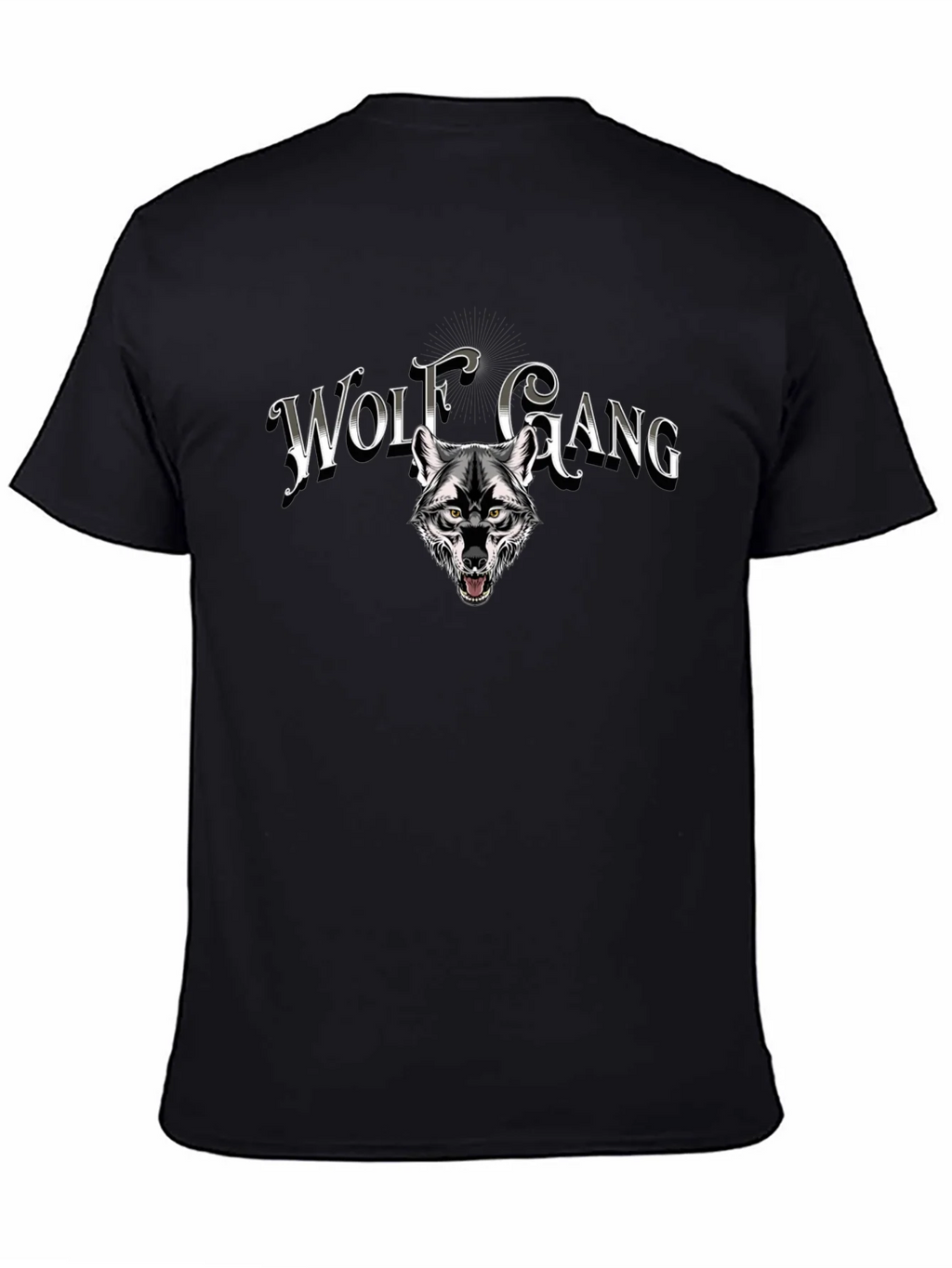 Wolf Gang Graphic Print T-Shirt - Black product image 7
