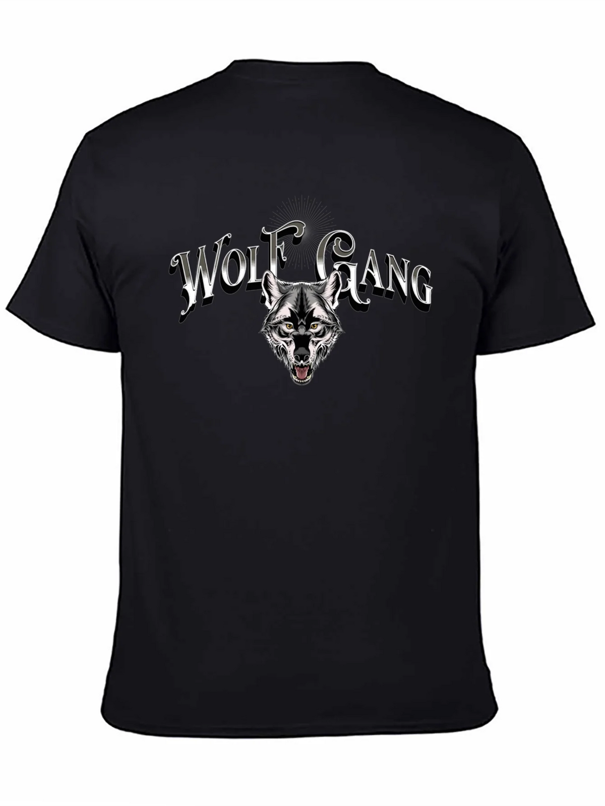 Wolf Gang Graphic Print T-Shirt - Black product image 7