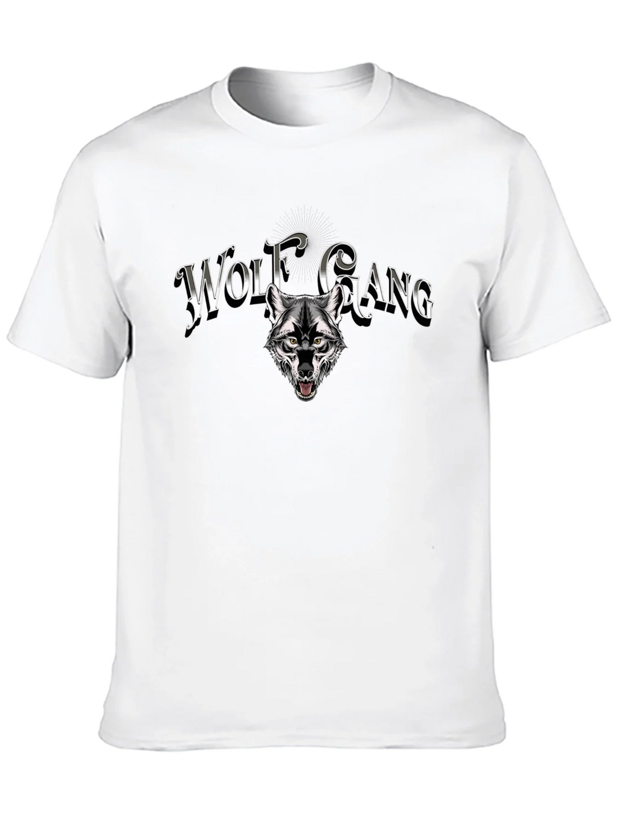 Wolf Gang Graphic Print T-Shirt - Black product image 12
