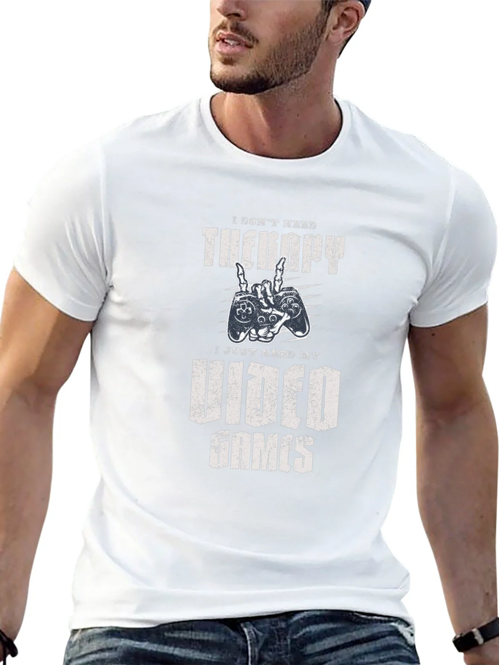 Video Game Therapy T-Shirt - Gamer Tee product image 4