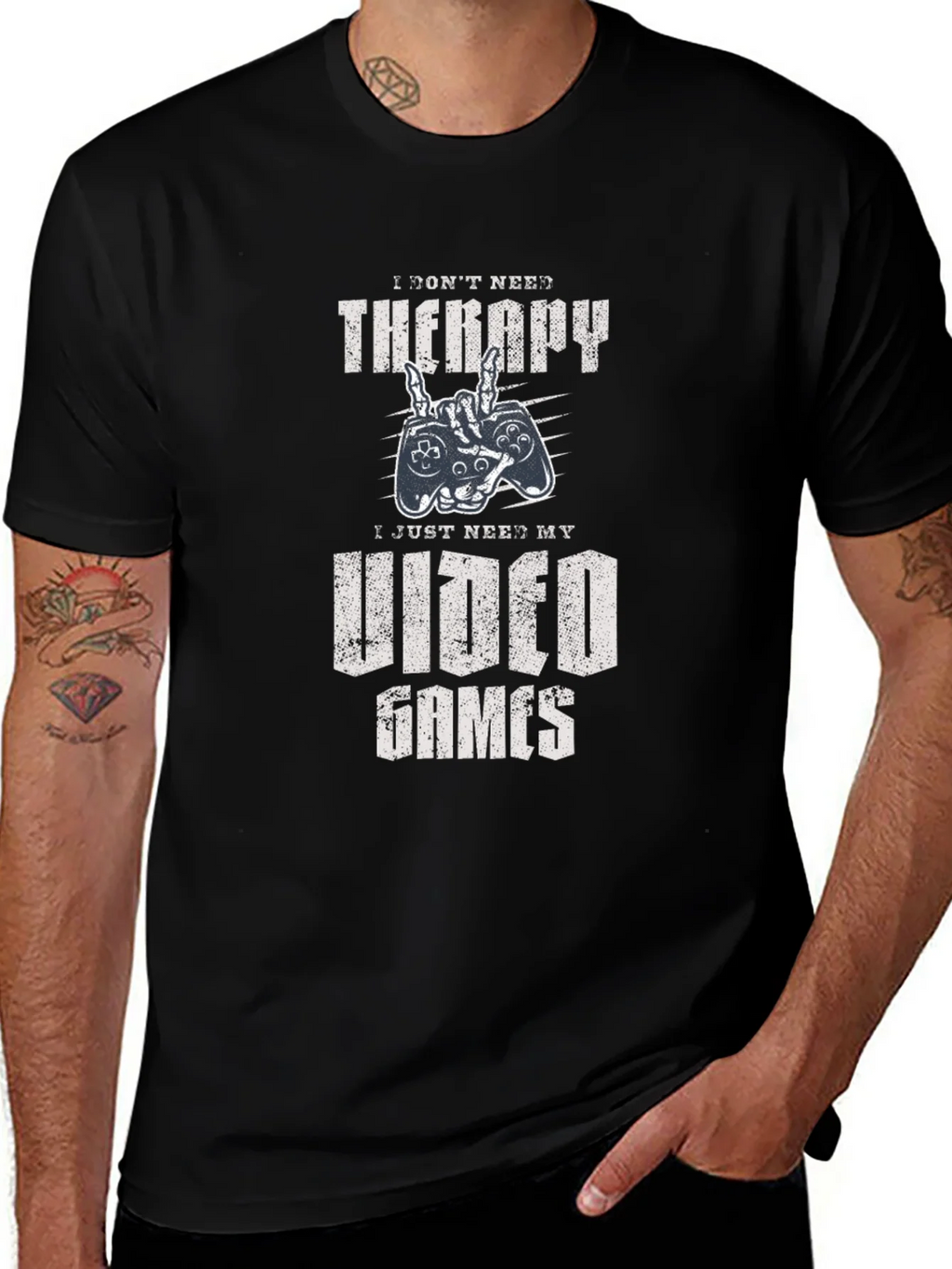 Video Game Therapy T-Shirt - Gamer Tee product image 1