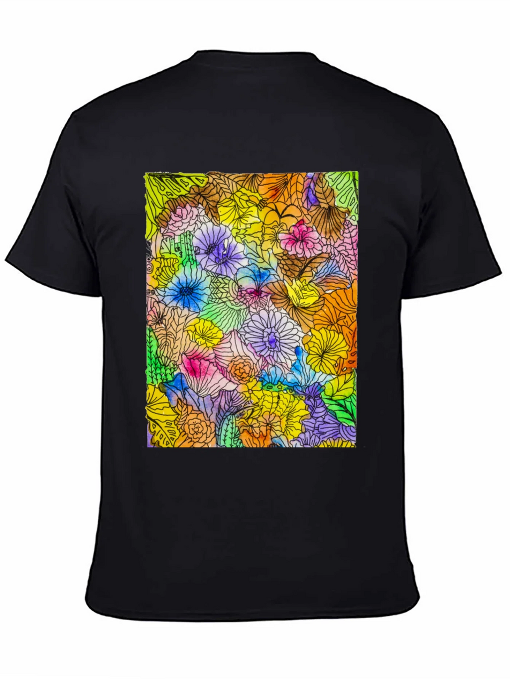 Floral Burst Graphic Tee - Vibrant & Unique product image 7