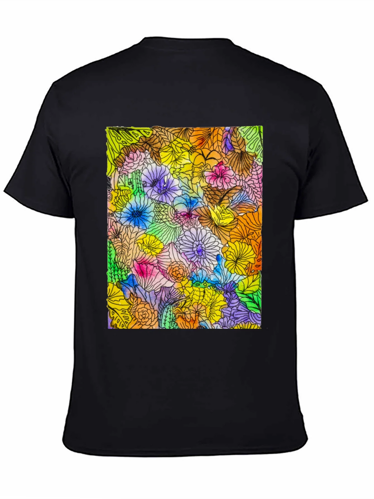 Floral Burst Graphic Tee - Vibrant & Unique product image 7