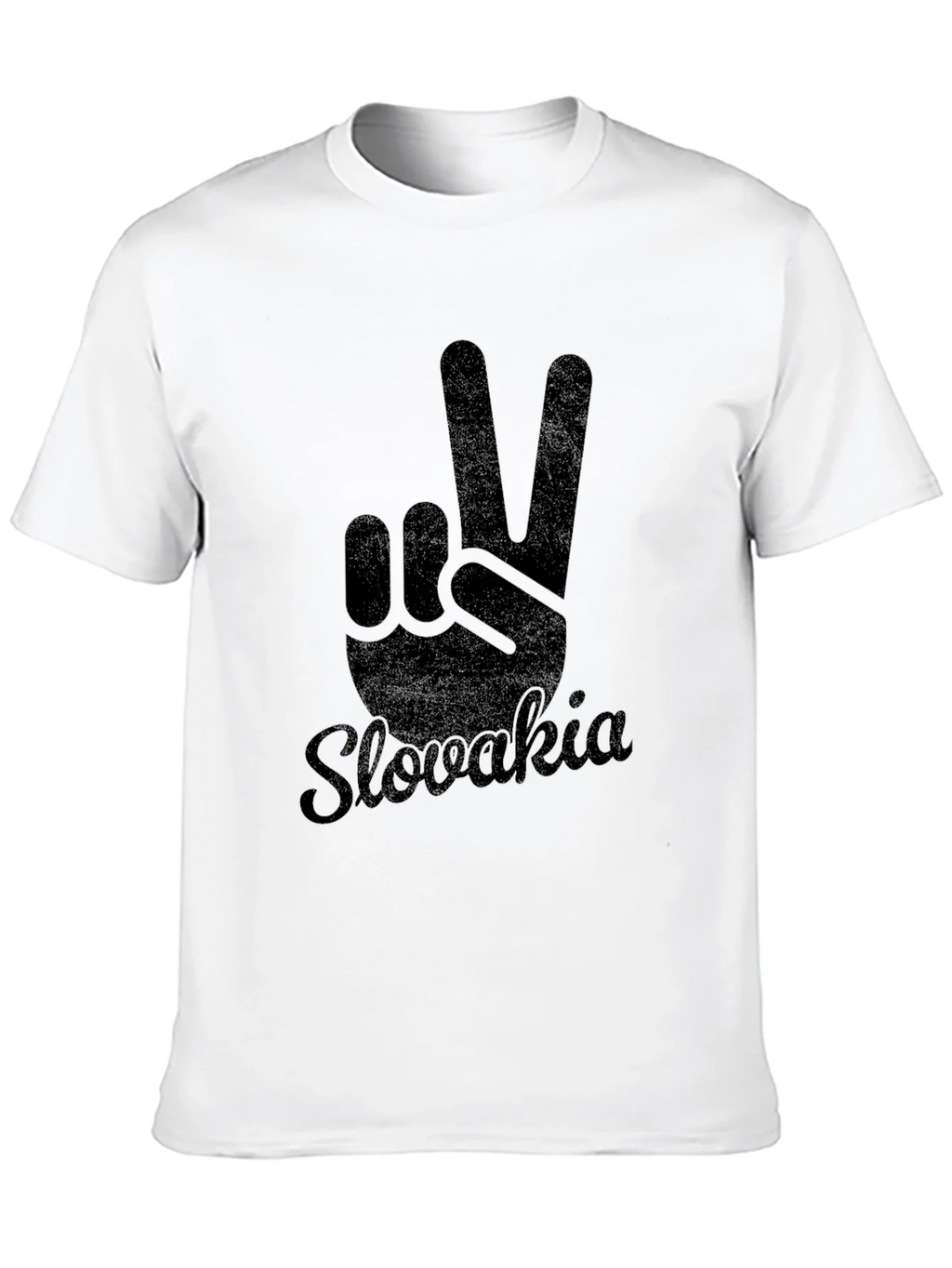Slovakia Peace Sign Graphic Tee product image 12