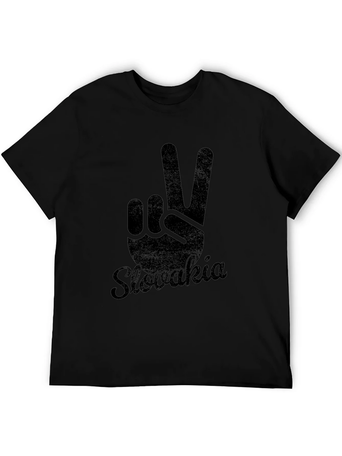 Slovakia Peace Sign Graphic Tee product image 8