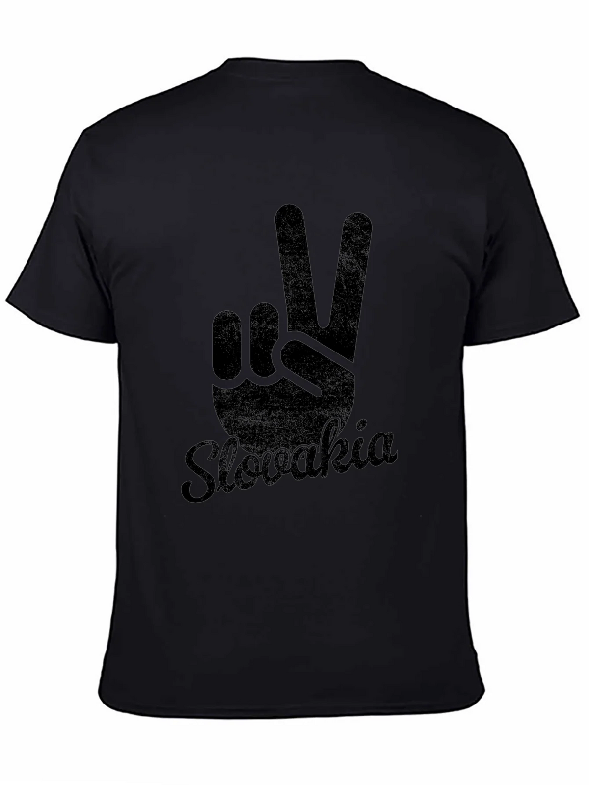 Slovakia Peace Sign Graphic Tee product image 7