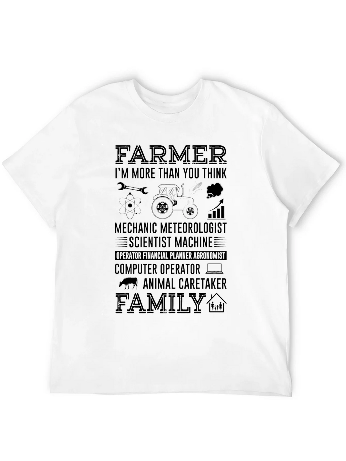 Farmer More Than You Think Graphic T-Shirt product image 3