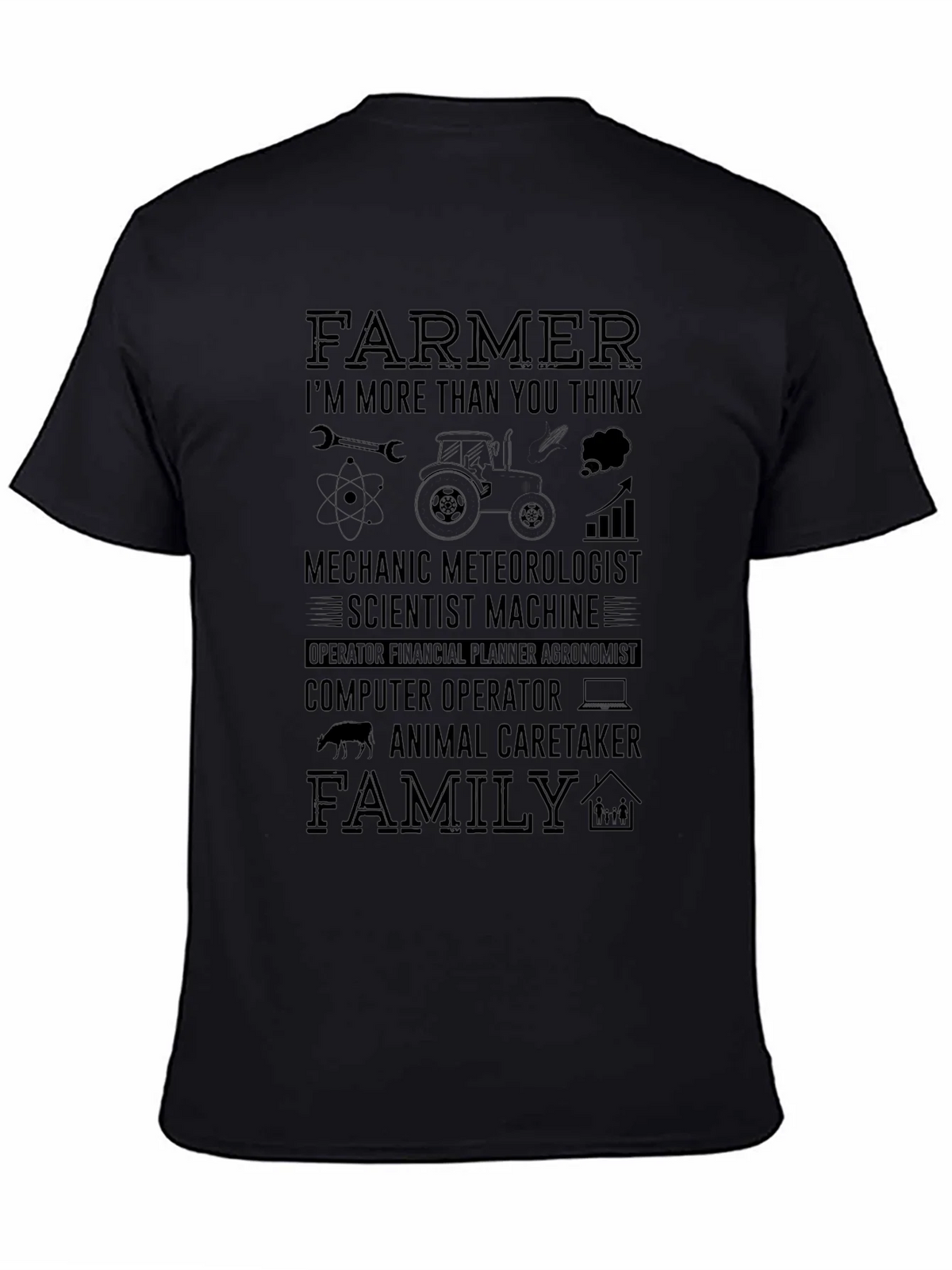 Farmer More Than You Think Graphic T-Shirt product image 7