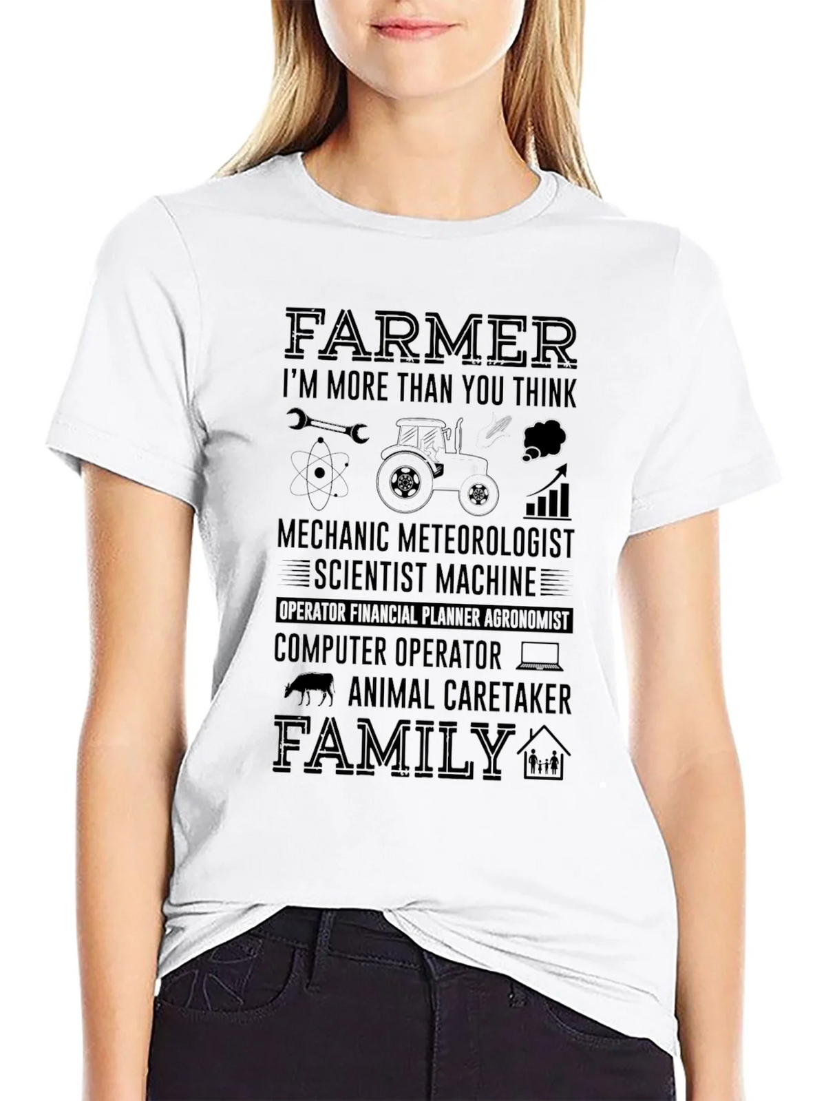 Farmer More Than You Think Graphic T-Shirt product image 11