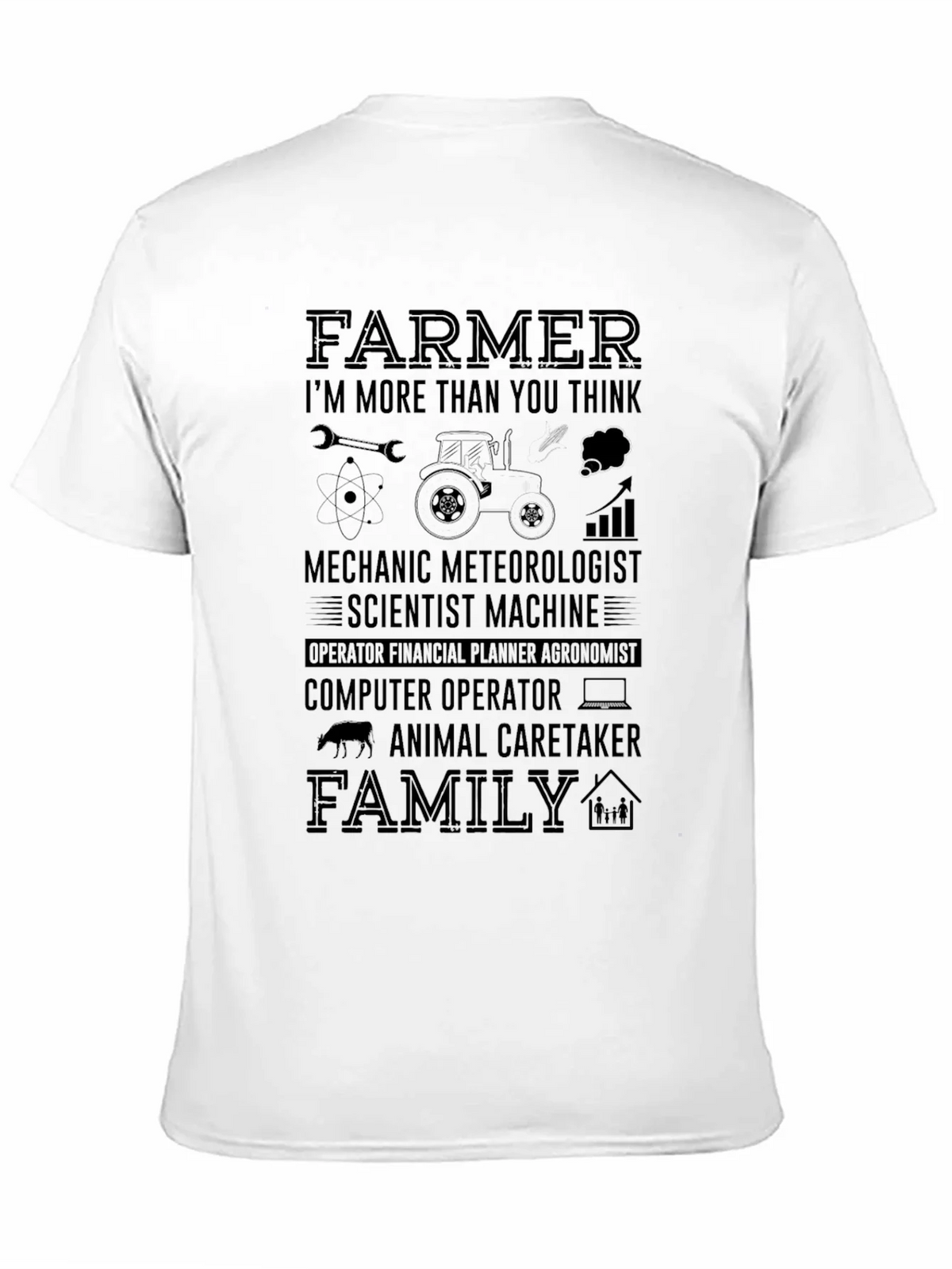 Farmer More Than You Think Graphic T-Shirt product image 2