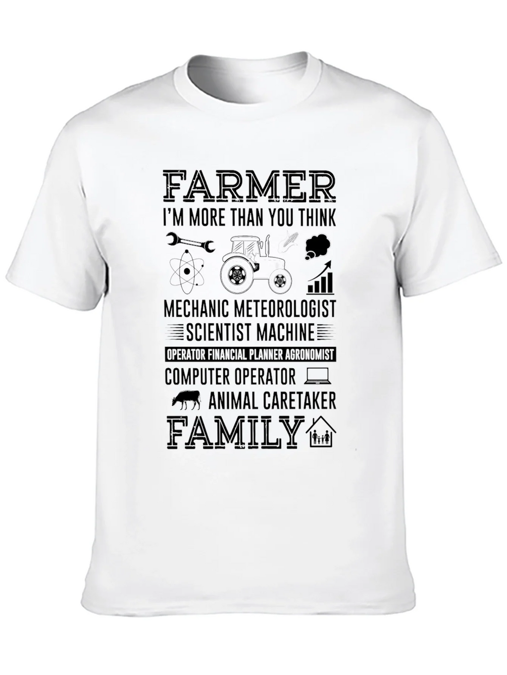 Farmer More Than You Think Graphic T-Shirt product image 12
