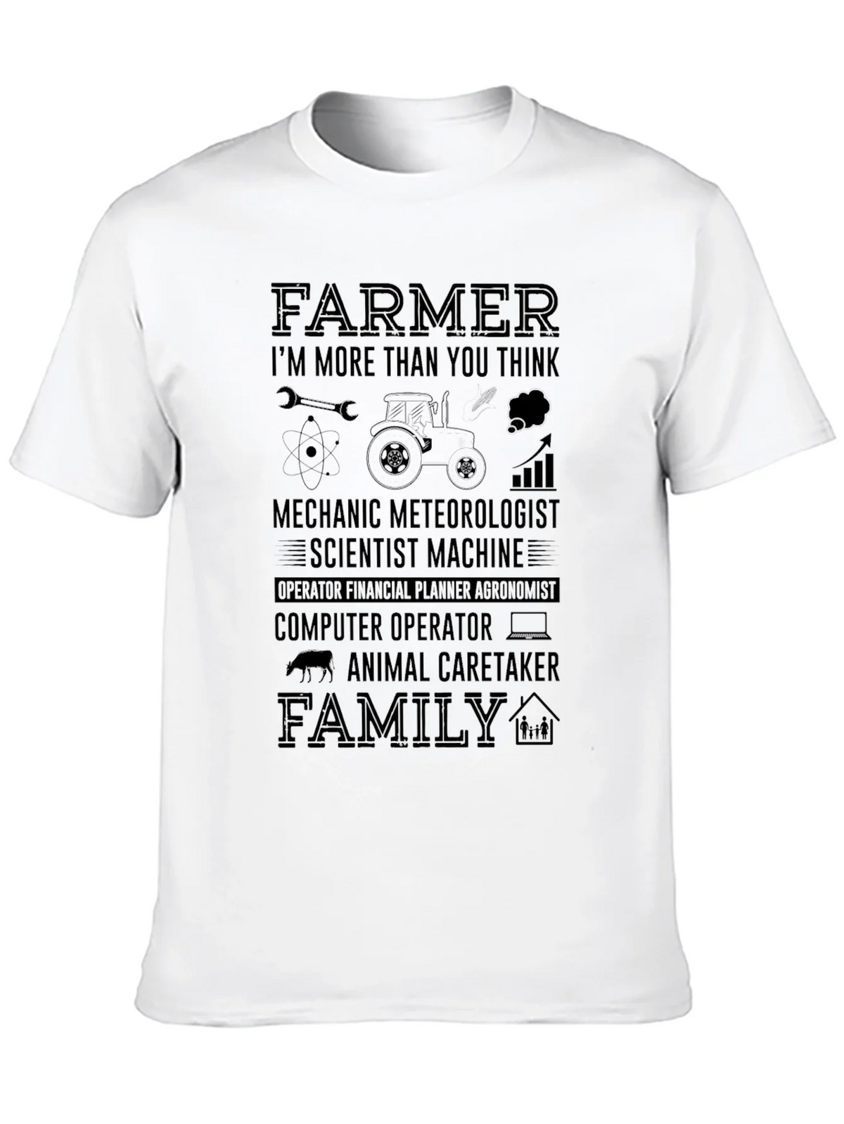 Farmer More Than You Think Graphic T-Shirt product image 12