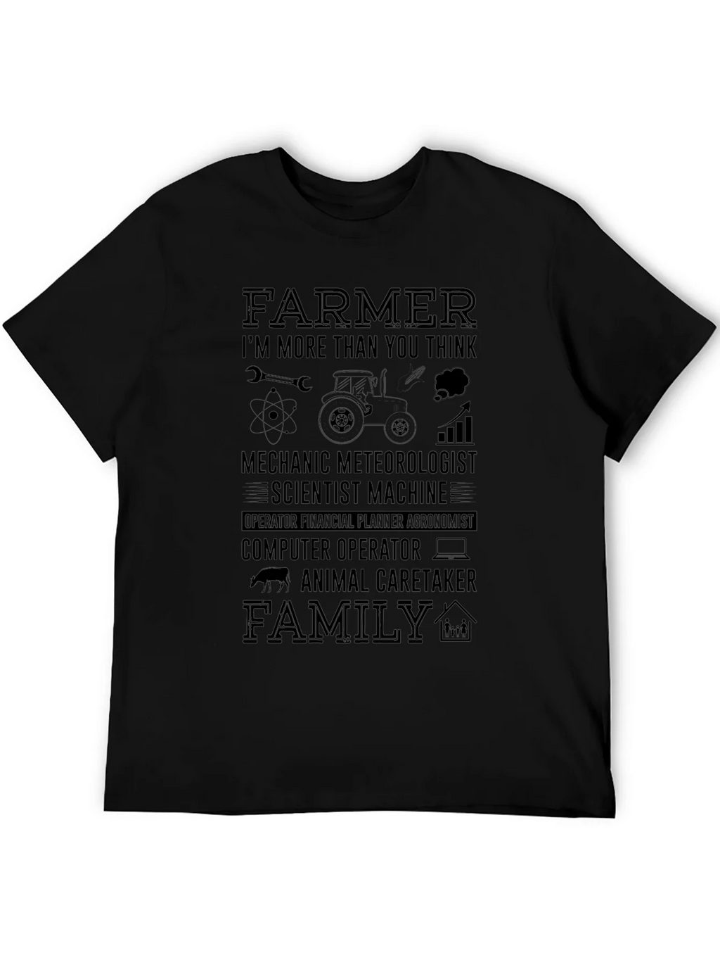 Farmer More Than You Think Graphic T-Shirt product image 8