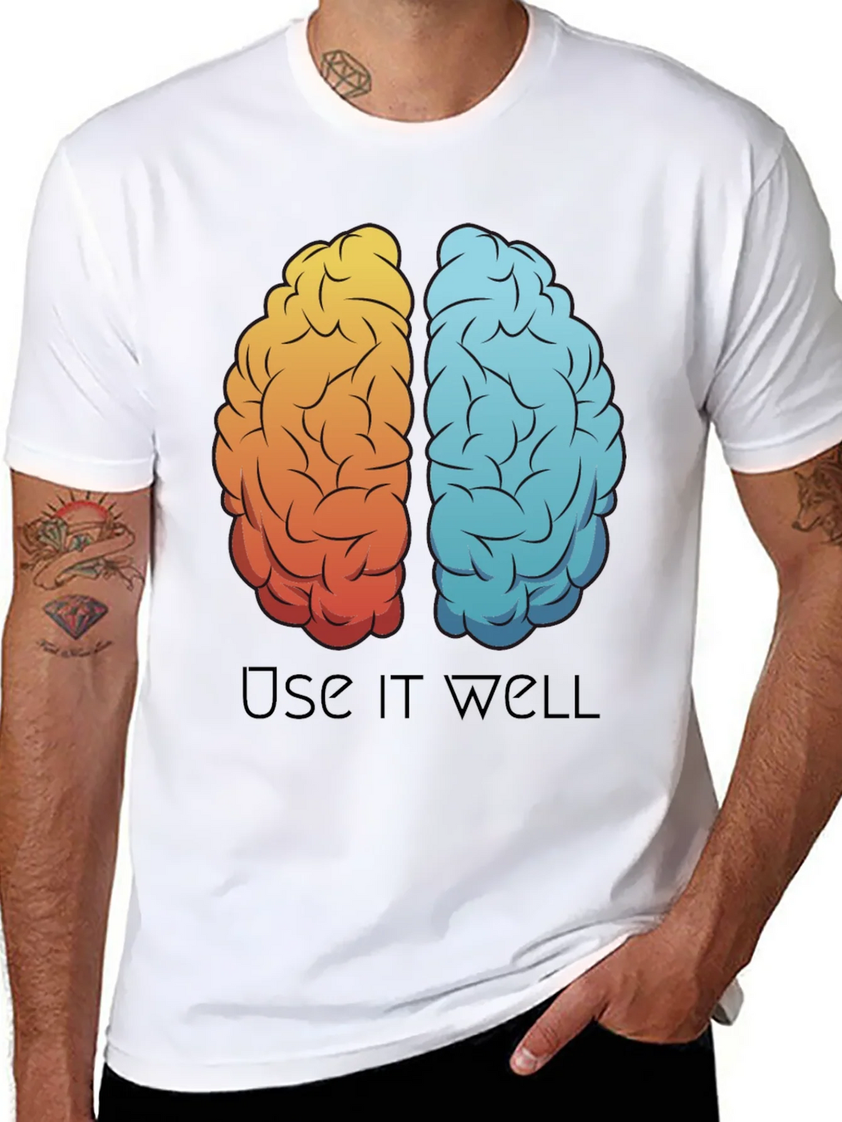 Brain Use It Well T-Shirt product image 10