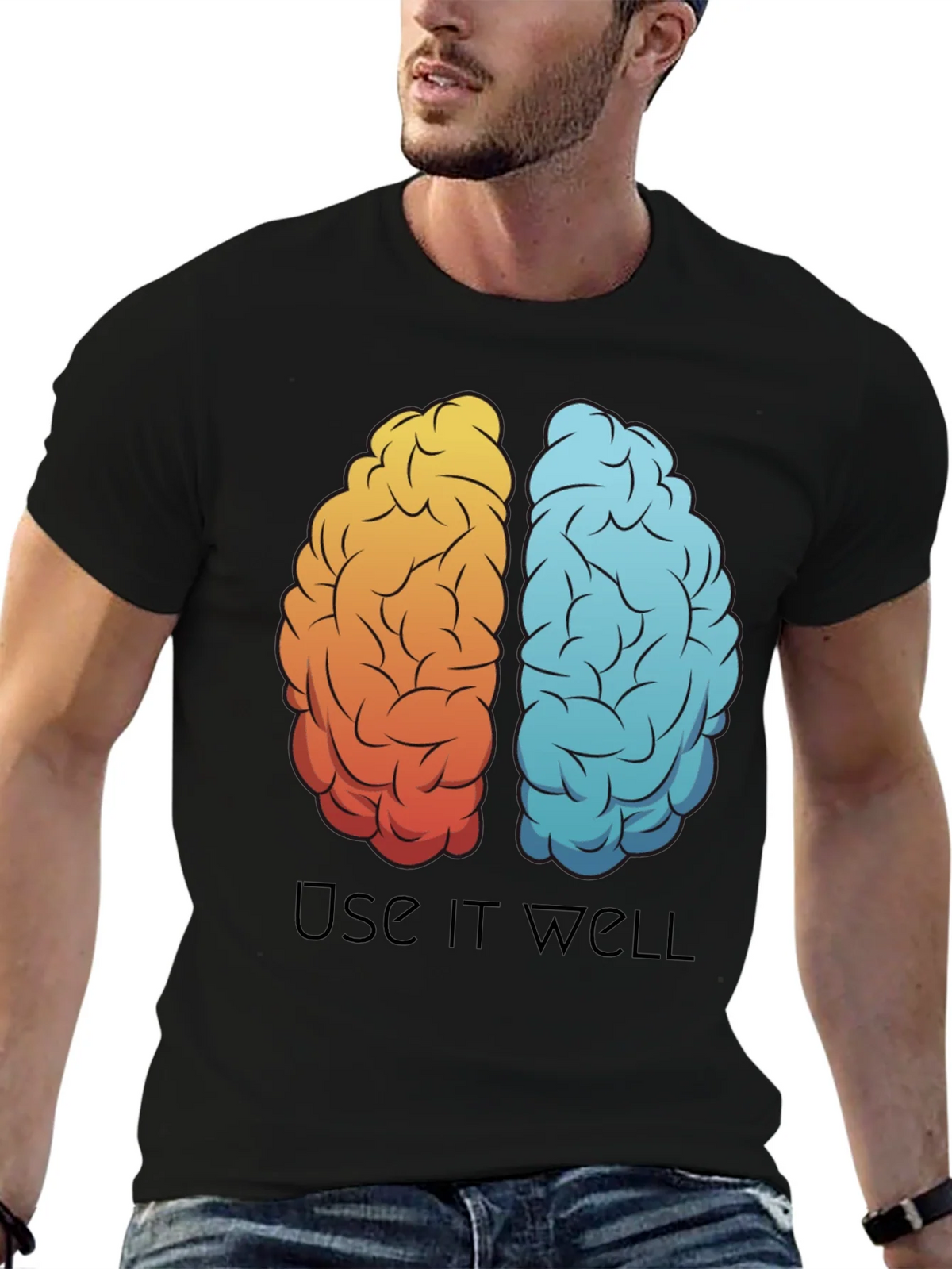 Brain Use It Well T-Shirt product image 9