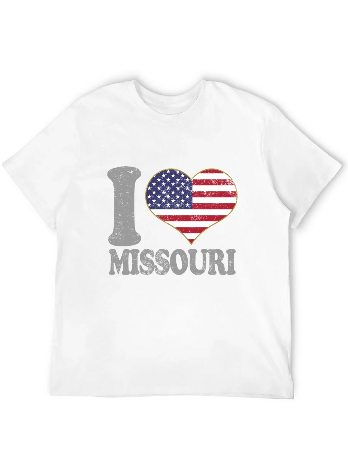 I Heart Missouri Patriotic Graphic T-Shirt product image 3
