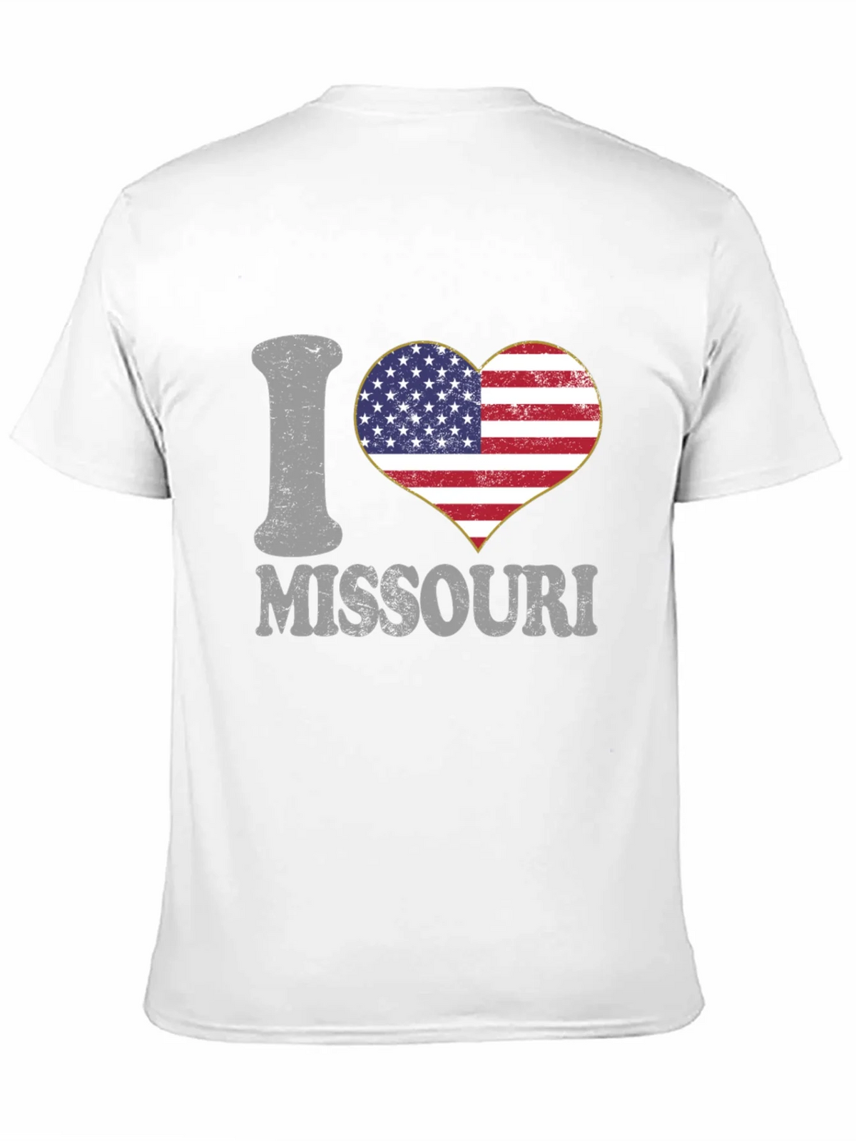 I Heart Missouri Patriotic Graphic T-Shirt product image 2