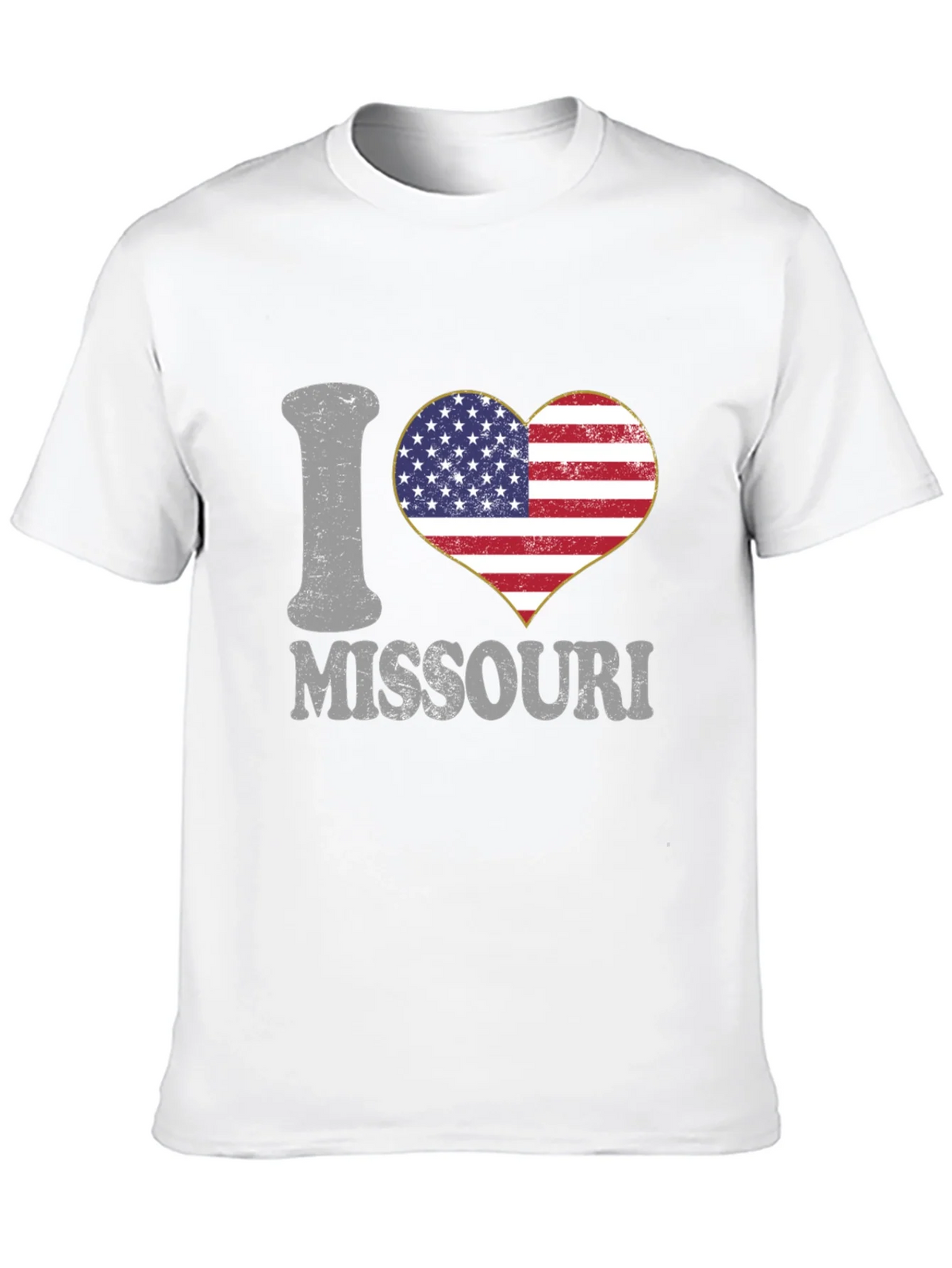 I Heart Missouri Patriotic Graphic T-Shirt product image 12