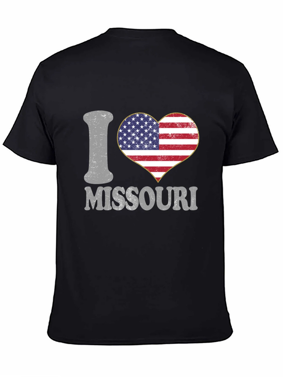 I Heart Missouri Patriotic Graphic T-Shirt product image 7