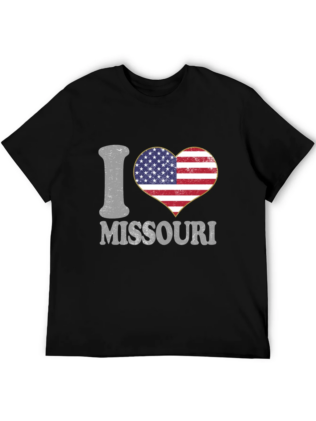 I Heart Missouri Patriotic Graphic T-Shirt product image 8