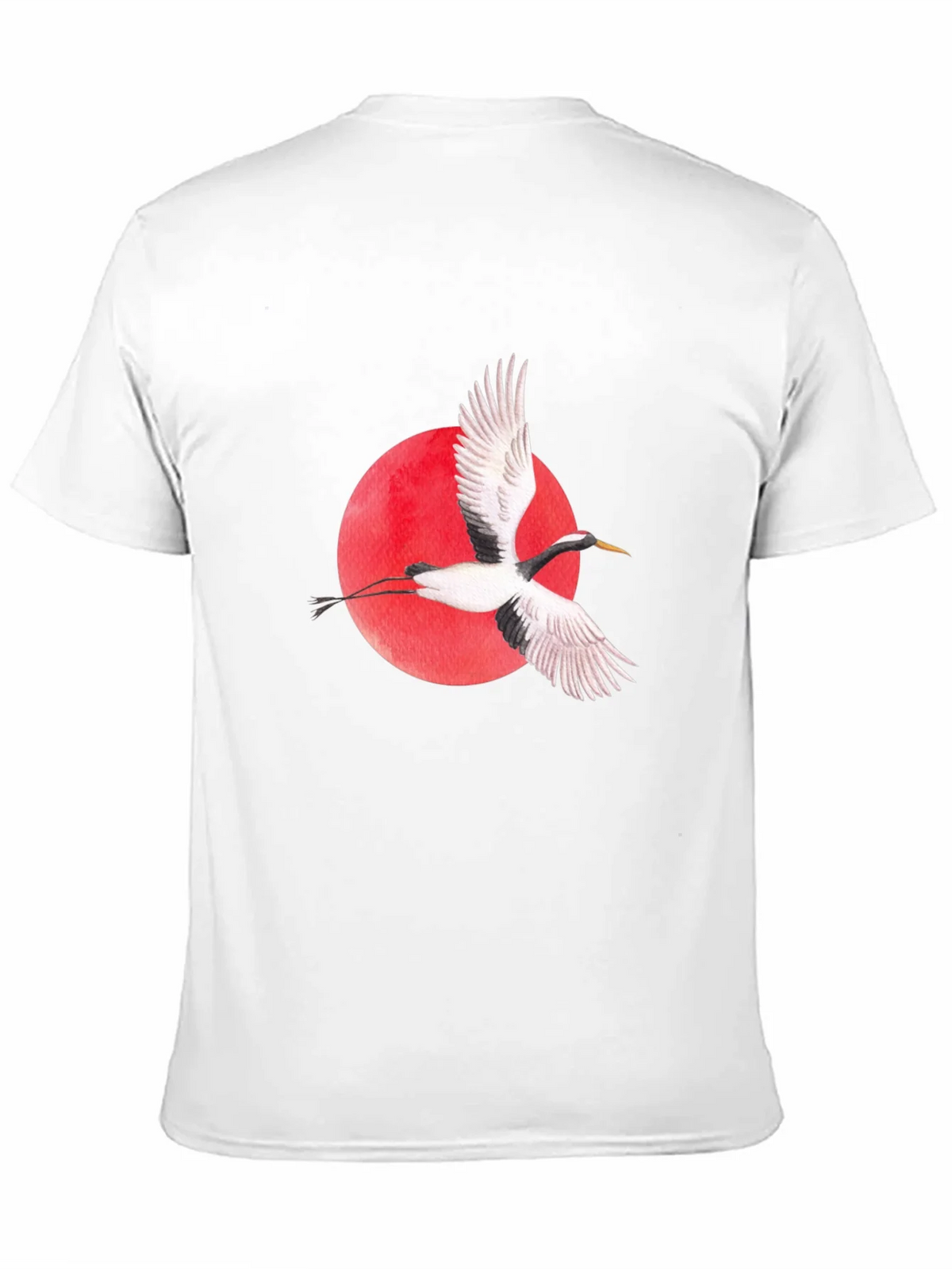 Crane Graphic Black T-Shirt product image 2