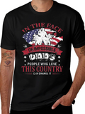 Patriotic T-Shirt: Impossible Odds American Pride product image 1